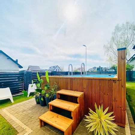 Domki Nord Breeze Z Podgrzewanym Basenem I Jacuzzi Wladyslawowo Exterior photo