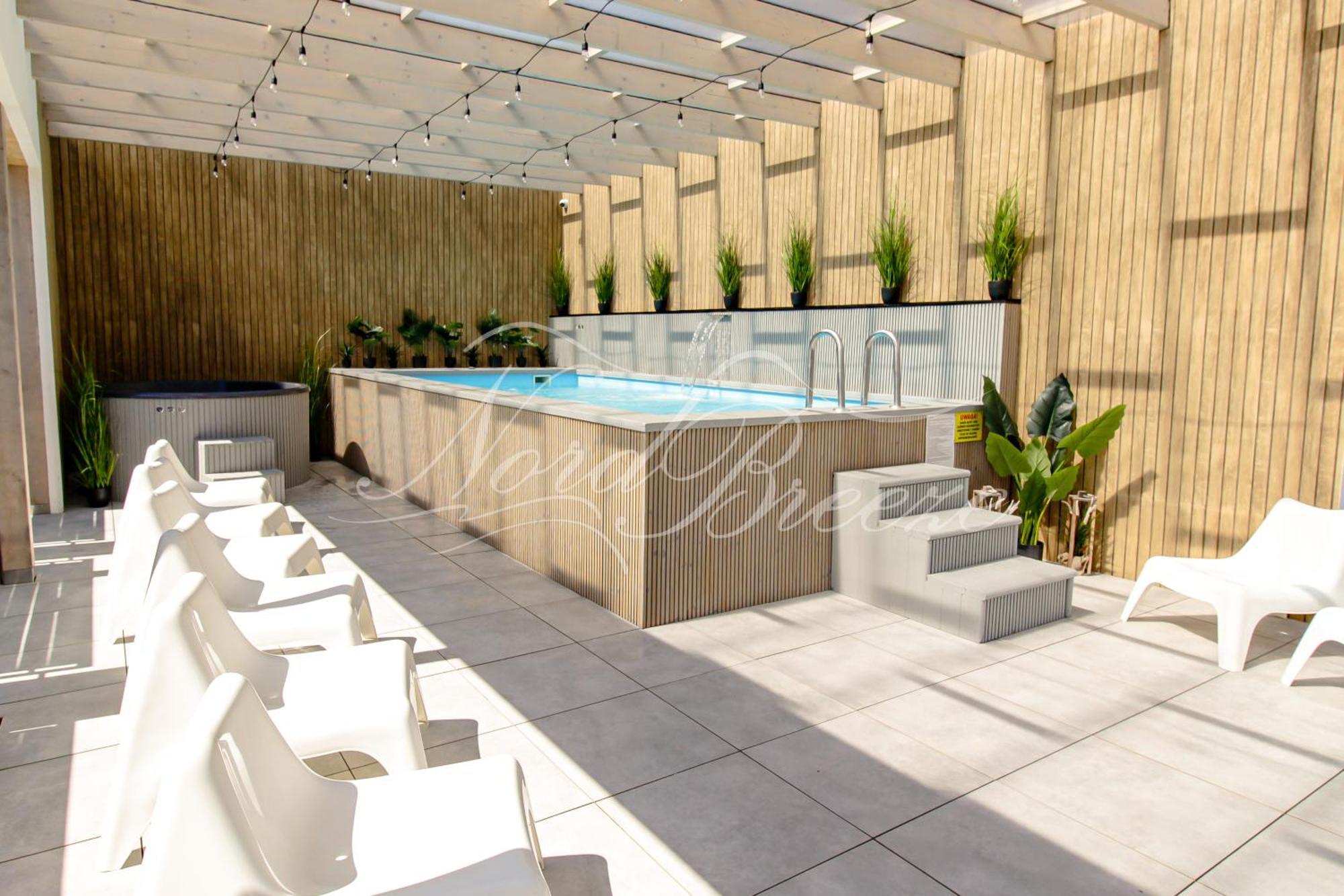 Nord Breeze Z Podgrzewanym Basenem I Jacuzzi Prázdninový dům *